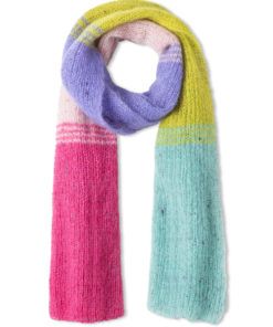Strickset Schal Im Halbpatentmuster Aus Natural Superkid Tweed Von Lana Grossa 3 Strickset Schal Im Halbpatentmuster Aus Natural Superkid Tweed Von Lana Grossa – Bild 2