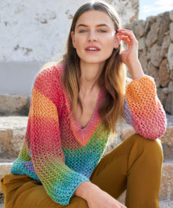 Strickset Pullover Mit Langen ärmeln aus Cotonella von Lana Grossa