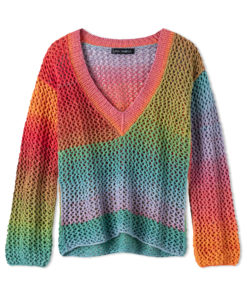 Strickset Pullover Mit Langen Ärmeln Aus Cotonella Von Lana Grossa 4 Strickset Pullover Mit Langen Ärmeln Aus Cotonella Von Lana Grossa – Bild 2
