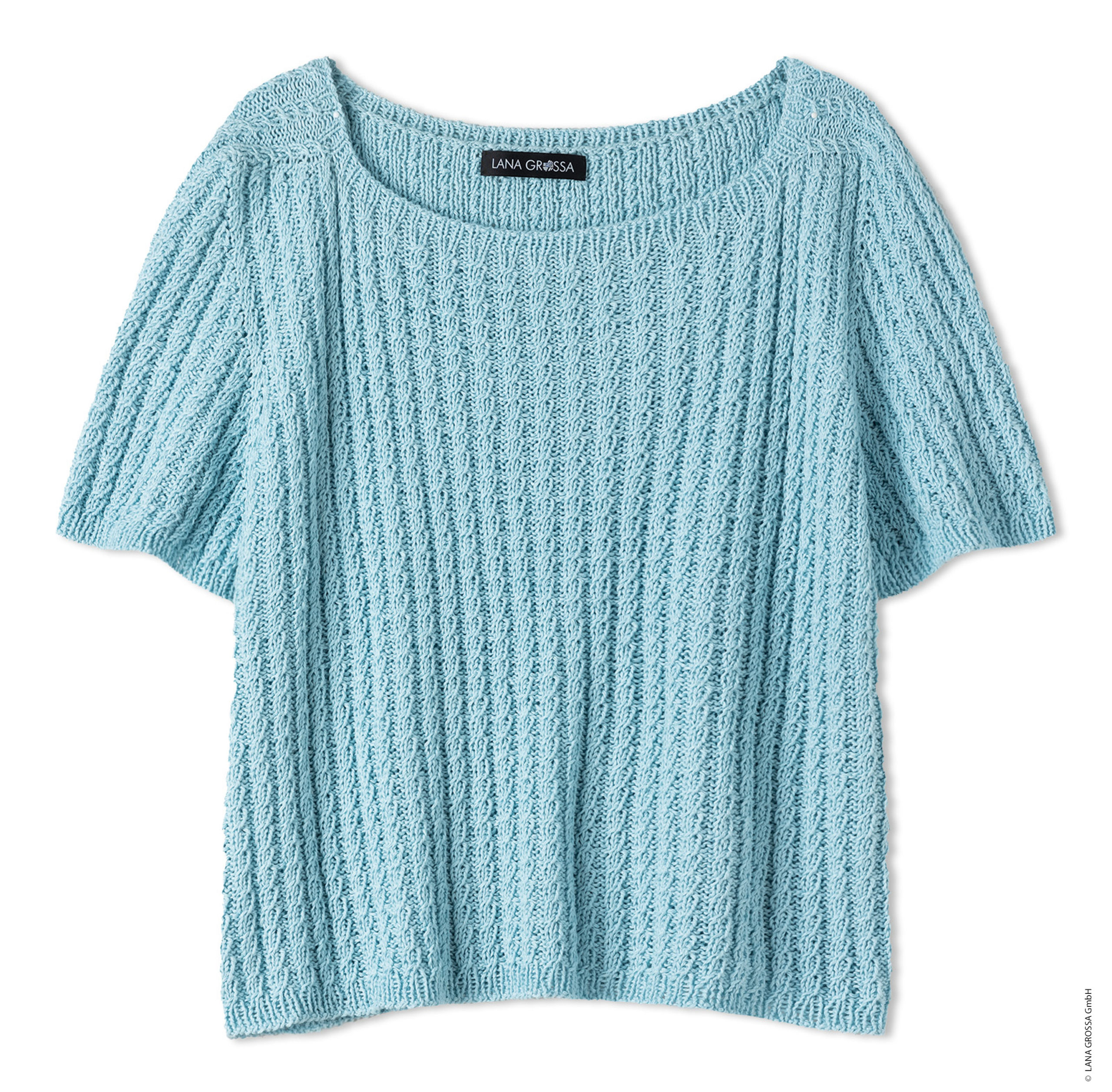 Strickset Top Down Shirt Aus Campo Von Lana Grossa 2 Strickset Top Down Shirt Aus Campo Von Lana Grossa – Bild 2