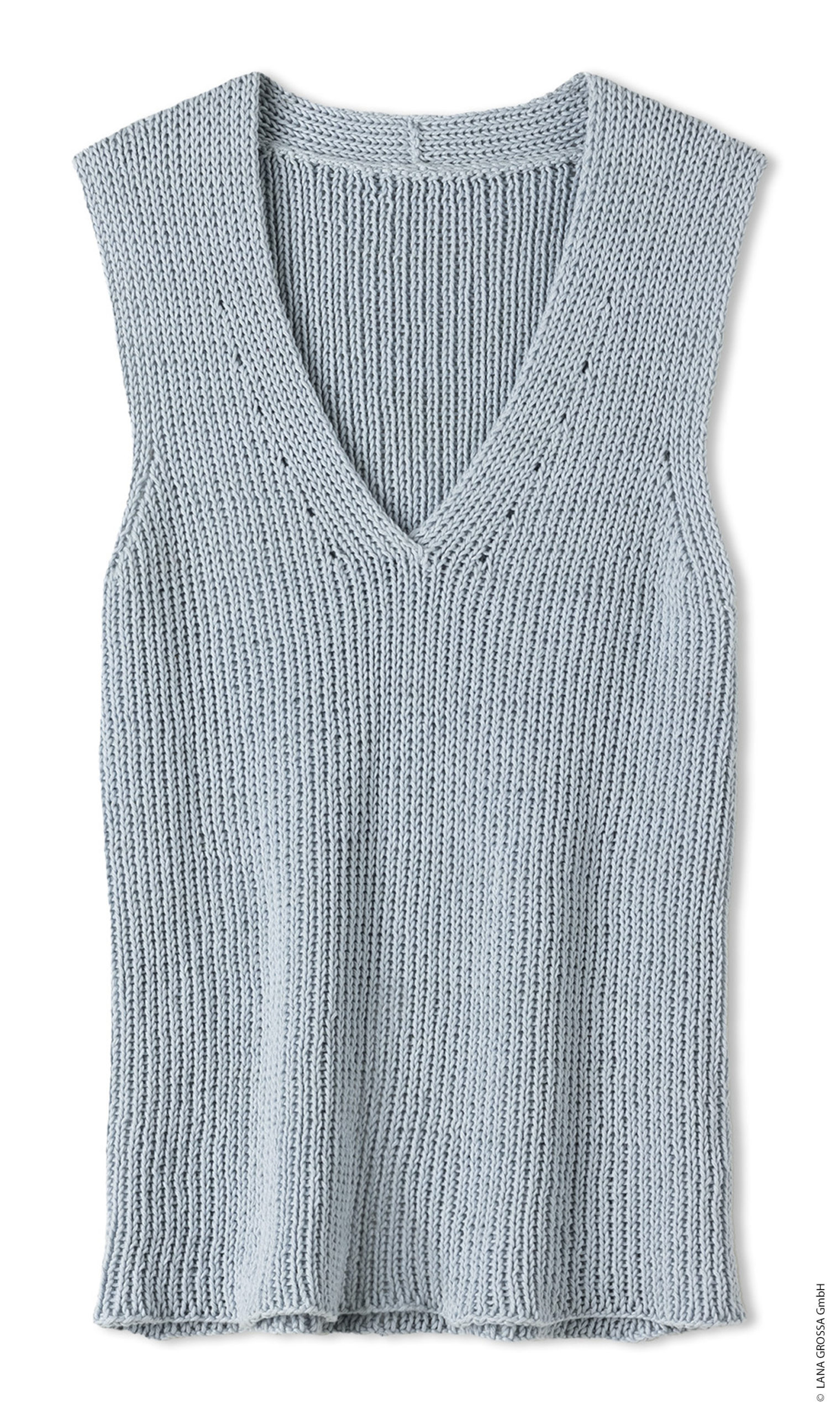Strickset Top Down Top Im Halbpatent Aus Landlust Baumwolle Von Lana Grossa 2 Strickset Top Down Top Im Halbpatent Aus Landlust Baumwolle Von Lana Grossa – Bild 2