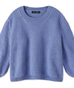 Strickset Pullover Mit Dreiviertel-Arm Aus Promessa Von Lana Grossa 4 Strickset Pullover Mit Dreiviertel-Arm Aus Promessa Von Lana Grossa – Bild 2