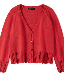 Strickset Jacke Mit Betonder Blende Aus Landlust Baumwolle Von Lana Grossa 4 Strickset Jacke Mit Betonder Blende Aus Landlust Baumwolle Von Lana Grossa – Bild 2