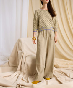 Strickset Pullover Mit Lochmuster Aus Promessa Von Lana Grossa 5 Strickset Pullover Mit Lochmuster Aus Promessa Von Lana Grossa – Bild 3