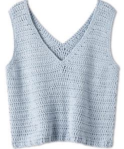 Strickset Top In Stäbchen Aus Natural Cotton Gots Von Lana Grossa 4 Strickset Top In Stäbchen Aus Natural Cotton Gots Von Lana Grossa – Bild 2