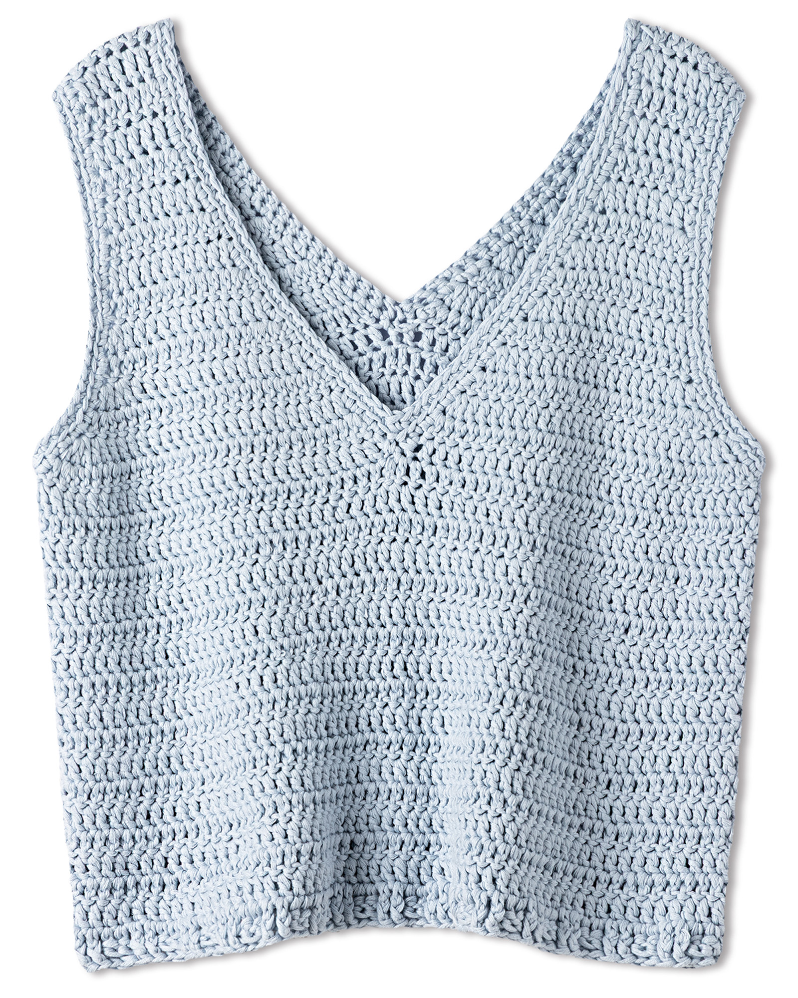 Strickset Top In Stäbchen Aus Natural Cotton Gots Von Lana Grossa 2 Strickset Top In Stäbchen Aus Natural Cotton Gots Von Lana Grossa – Bild 2