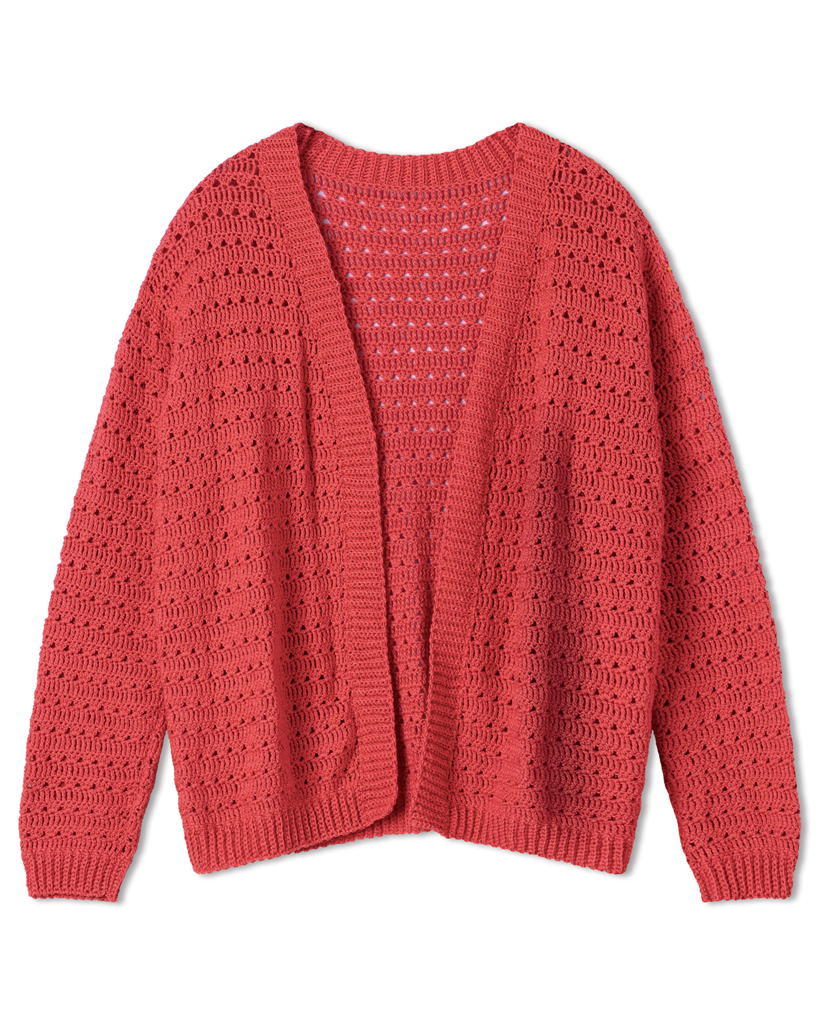 Strickset Cardigan Im Doppelstäbchen-Stäbchenlochmuster Aus Summer Cashmere Von Lana Grossa 2 Strickset Cardigan Im Doppelstäbchen-Stäbchenlochmuster Aus Summer Cashmere Von Lana Grossa – Bild 2