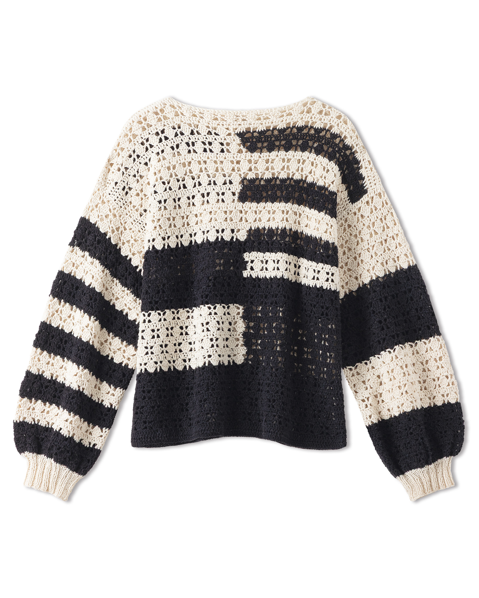 Strickset Pulli Im Stäbchen-Lochmuster Aus Setapura Von Lana Grossa 2 Strickset Pulli Im Stäbchen-Lochmuster Aus Setapura Von Lana Grossa – Bild 2