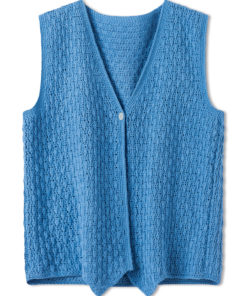 Strickset Weste Im Reliefmuster Aus Setapura Von Lana Grossa – Bild 2
