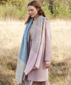 Strickset Schal Mit Hebemaschenmuster Aus Natural Superkid Tweed Von Lana Grossa 3 Strickset Schal Mit Hebemaschenmuster Aus Natural Superkid Tweed Von Lana Grossa – Bild 2