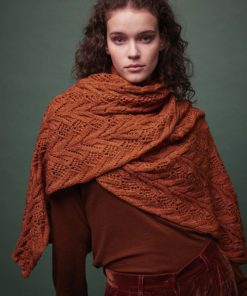 Strickset Schultertuch Aus Nomad Von Lang Yarns 4 Strickset Schultertuch Aus Nomad Von Lang Yarns – Bild 2