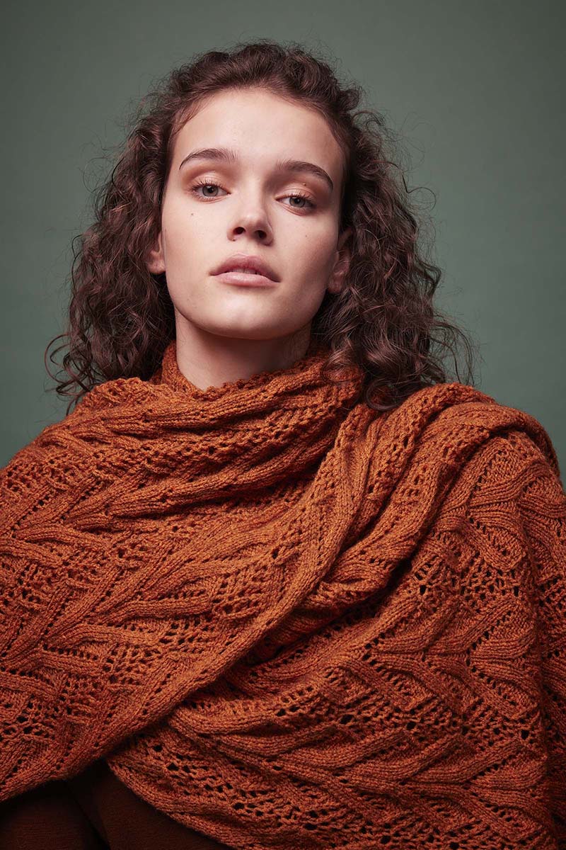 Strickset Schultertuch Aus Nomad Von Lang Yarns 3 Strickset Schultertuch Aus Nomad Von Lang Yarns – Bild 3