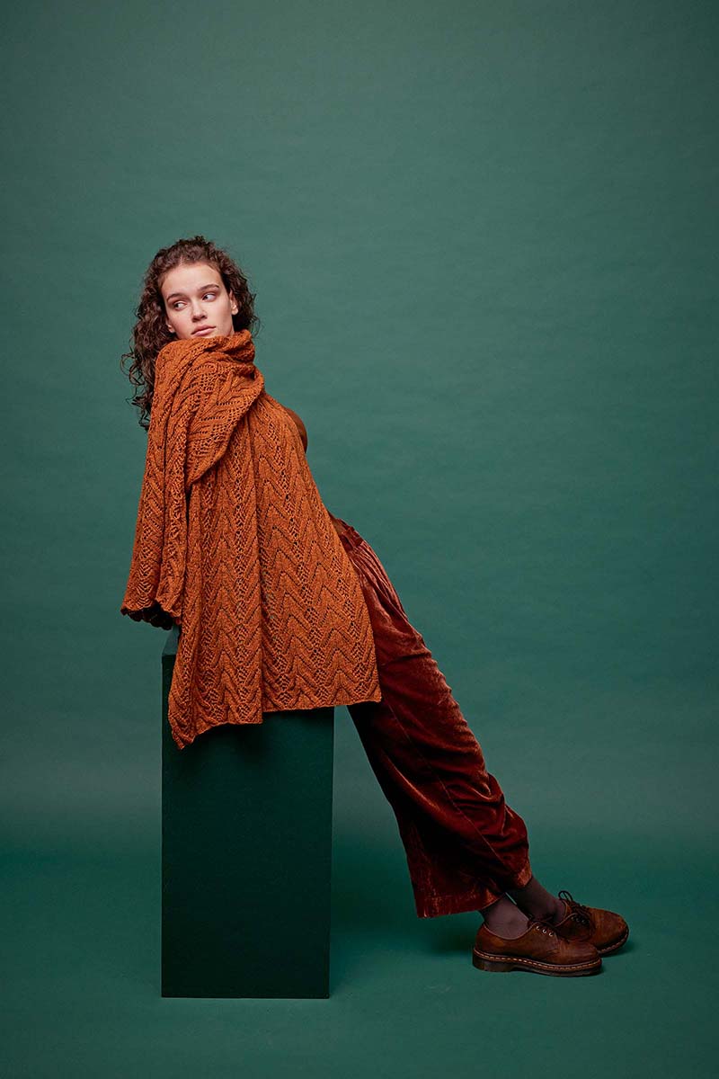 Strickset Schultertuch Aus Nomad Von Lang Yarns 1 Strickset Schultertuch Aus Nomad Von Lang Yarns