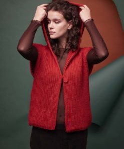 Strickset Weste Mit Kapuze Aus Carpe Diem Von Lang Yarns 5 Strickset Weste Mit Kapuze Aus Carpe Diem Von Lang Yarns – Bild 3