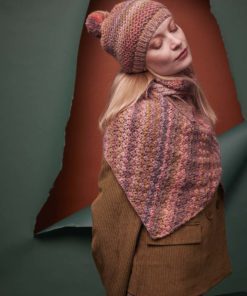 Strickset Dreiecktuch Aus Aurora Von Lang Yarns 4 Strickset Dreiecktuch Aus Aurora Von Lang Yarns – Bild 2