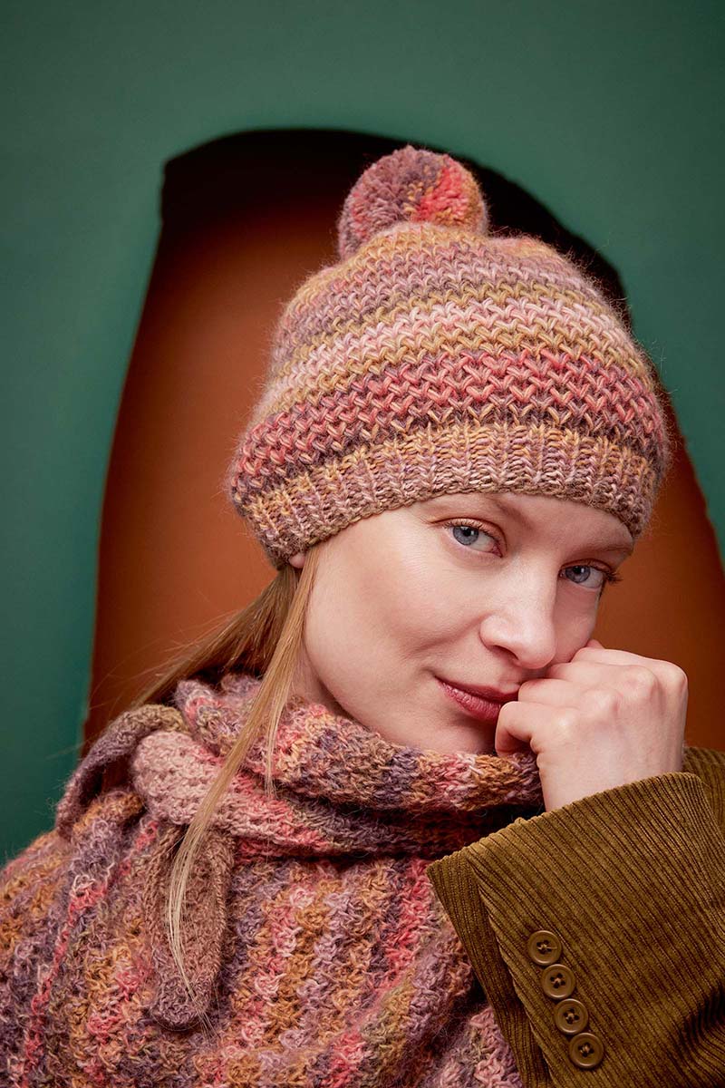 Strickset Mütze Aus Aurora Von Lang Yarns 1 Strickset Mütze Aus Aurora Von Lang Yarns