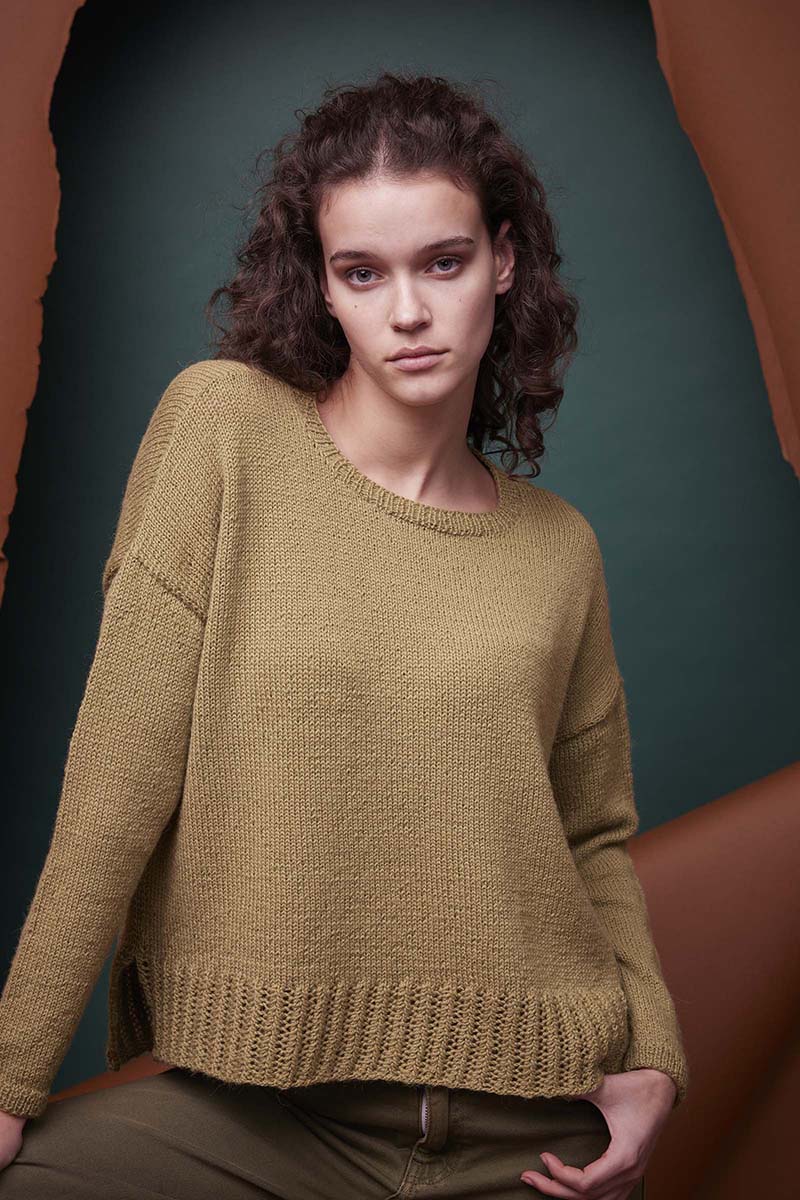 Strickset Pullover Aus Baby Alpaca Von Lang Yarns 3 Strickset Pullover Aus Baby Alpaca Von Lang Yarns – Bild 3