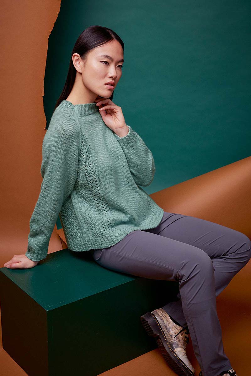 Strickset Raglanpullover Aus Regina Von Lang Yarns 1 Strickset Raglanpullover Aus Regina Von Lang Yarns