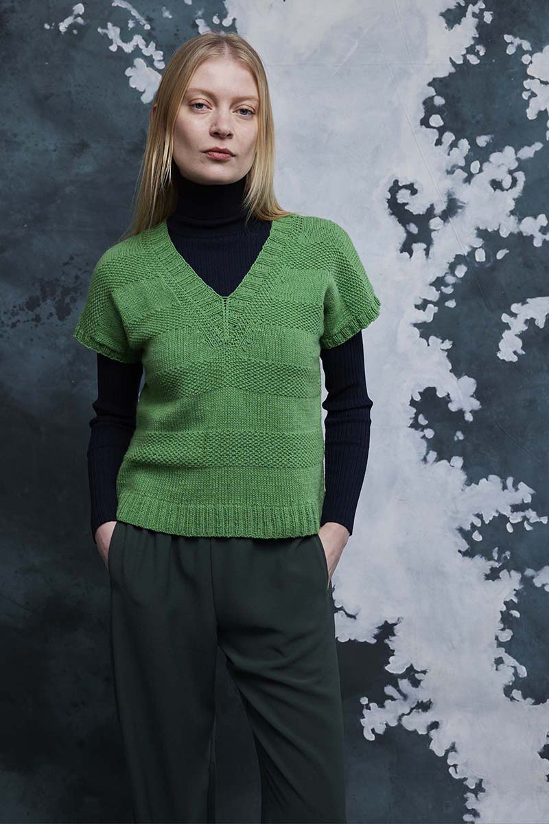 Strickset Pullunder Aus Lambswool Von Lang Yarns 3 Strickset Pullunder Aus Lambswool Von Lang Yarns – Bild 3