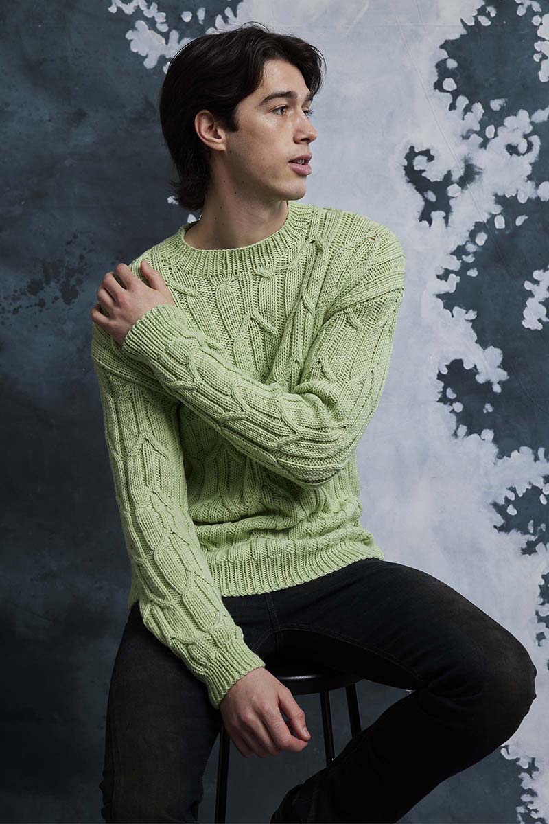 Strickset Pullover Unisex Aus Merino+ Von Lang Yarns 2 Strickset Pullover Unisex Aus Merino+ Von Lang Yarns – Bild 2