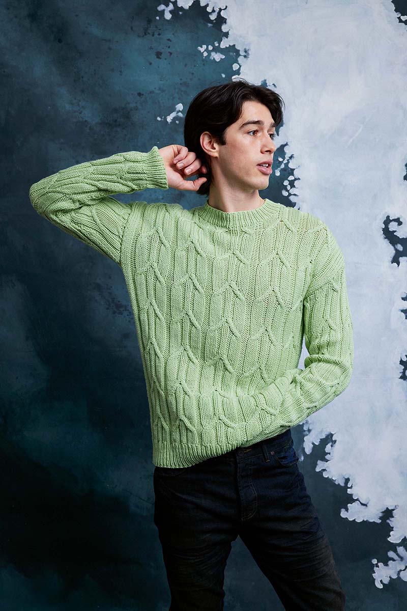 Strickset Pullover Unisex Aus Merino+ Von Lang Yarns 1 Strickset Pullover Unisex Aus Merino+ Von Lang Yarns