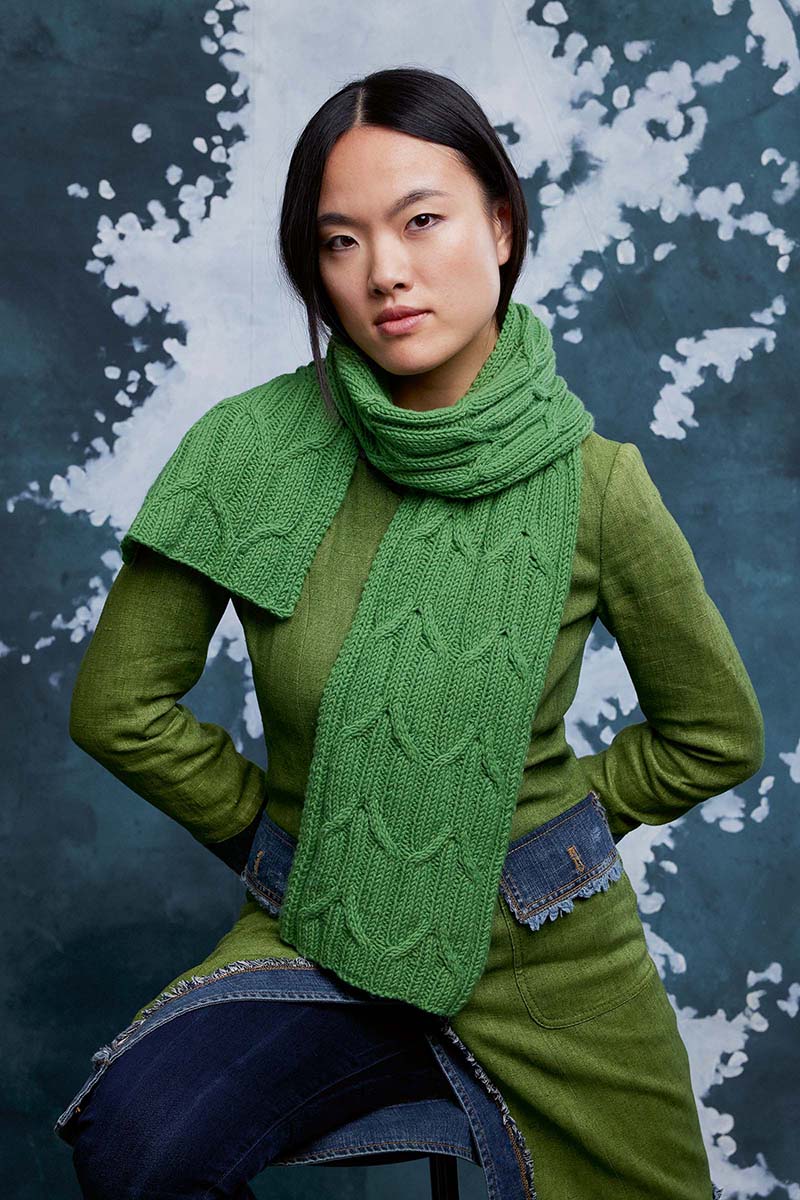 Strickset Schal Aus Cashmere+ Von Lang Yarns 1 Strickset Schal Aus Cashmere+ Von Lang Yarns