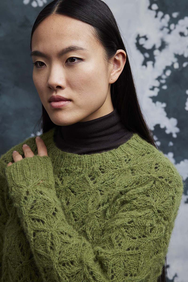 Strickset Pullover Aus Suri Alpaca Von Lang Yarns 2 Strickset Pullover Aus Suri Alpaca Von Lang Yarns – Bild 2
