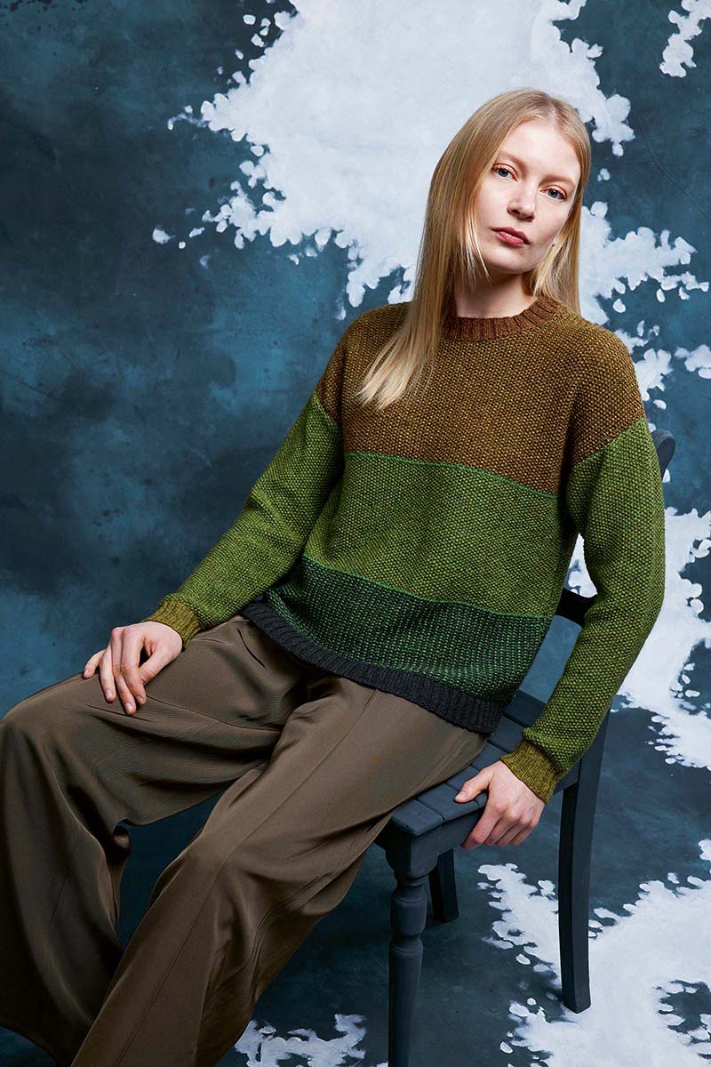 Strickset Pullover Aus Nomad Von Lang Yarns 1 Strickset Pullover Aus Nomad Von Lang Yarns