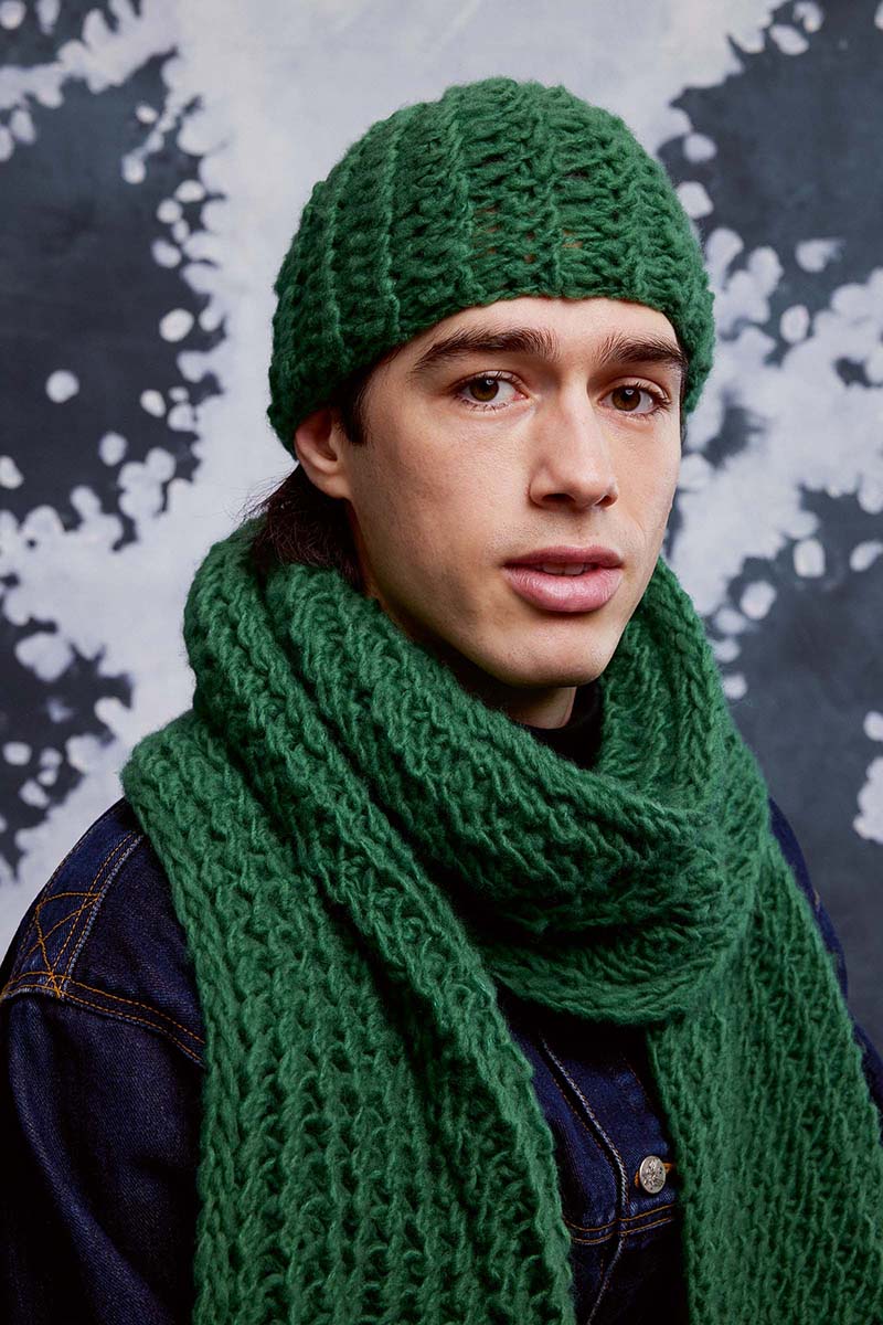 Strickset Schal Unisex Aus Avalon Von Lang Yarns 3 Strickset Schal Unisex Aus Avalon Von Lang Yarns – Bild 3