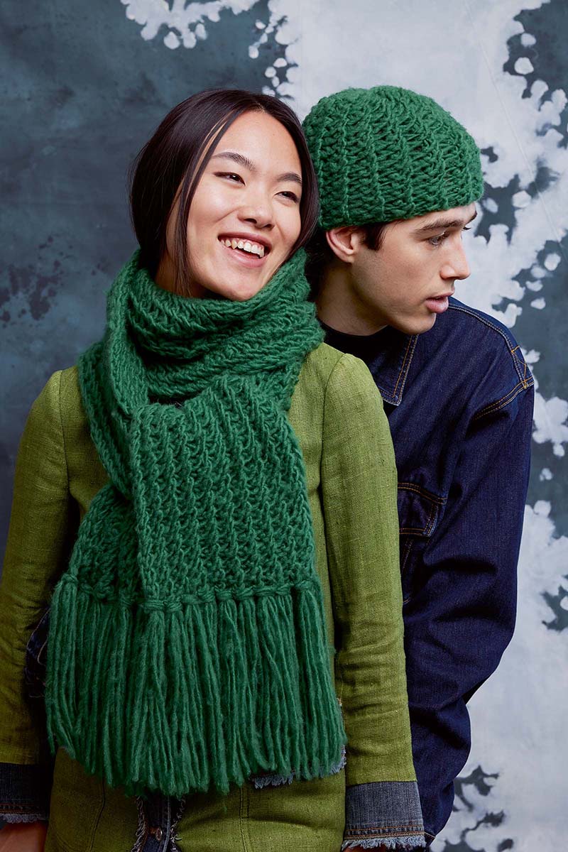 Strickset Schal Unisex Aus Avalon Von Lang Yarns 4 Strickset Schal Unisex Aus Avalon Von Lang Yarns – Bild 4