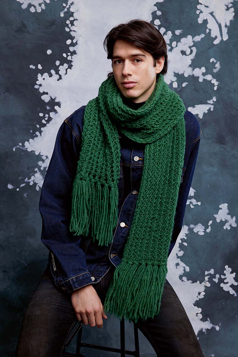 Strickset Schal Unisex Aus Avalon Von Lang Yarns 1 Strickset Schal Unisex Aus Avalon Von Lang Yarns