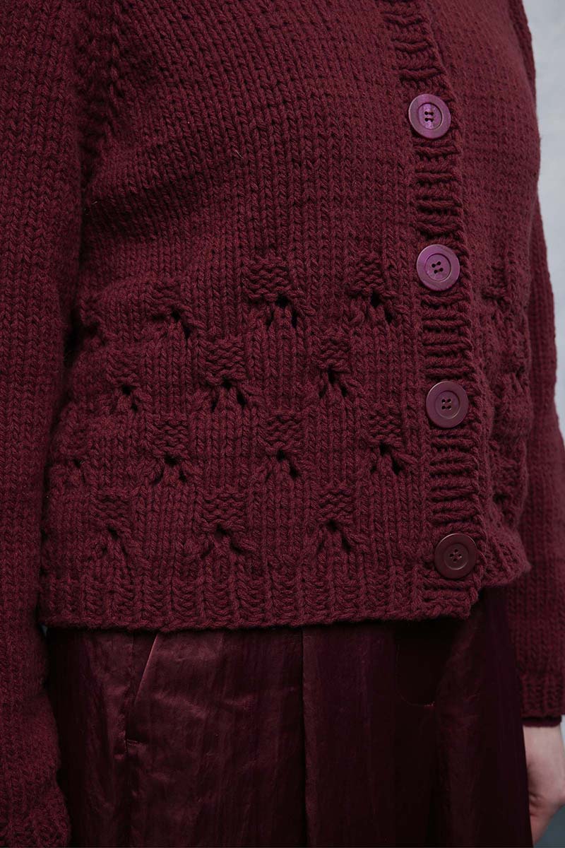 Strickset Jacke Topdown Aus Lambswool Von Lang Yarns 2 Strickset Jacke Topdown Aus Lambswool Von Lang Yarns – Bild 2