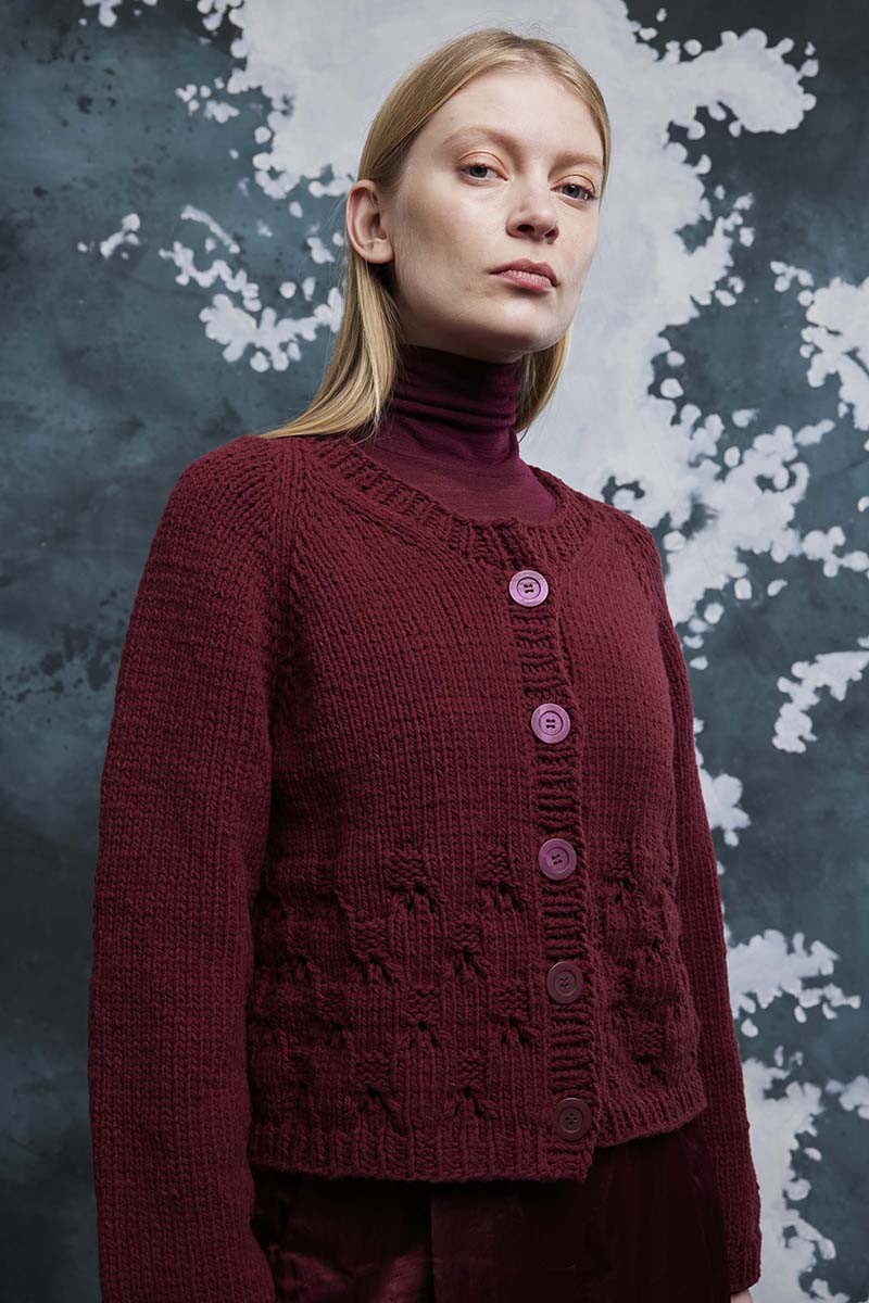 Strickset Jacke Topdown Aus Lambswool Von Lang Yarns 3 Strickset Jacke Topdown Aus Lambswool Von Lang Yarns – Bild 3