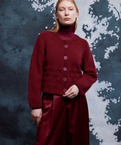 Strickset Jacke Topdown aus Lambswool von Lang Yarns