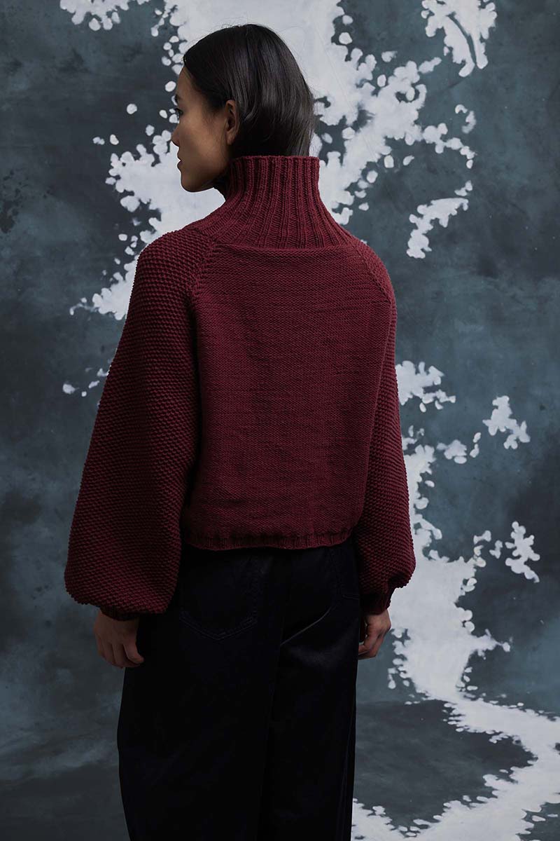 Strickset Pullover Topdown Aus Lambswool Von Lang Yarns 3 Strickset Pullover Topdown Aus Lambswool Von Lang Yarns – Bild 3