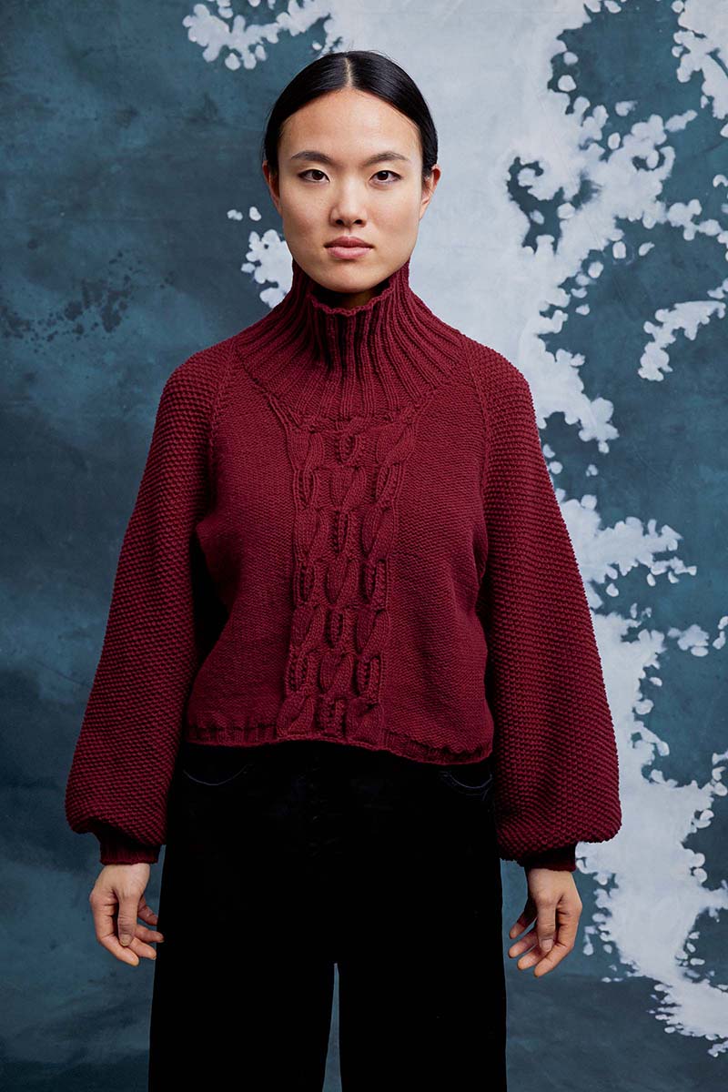 Strickset Pullover Topdown Aus Lambswool Von Lang Yarns 1 Strickset Pullover Topdown Aus Lambswool Von Lang Yarns