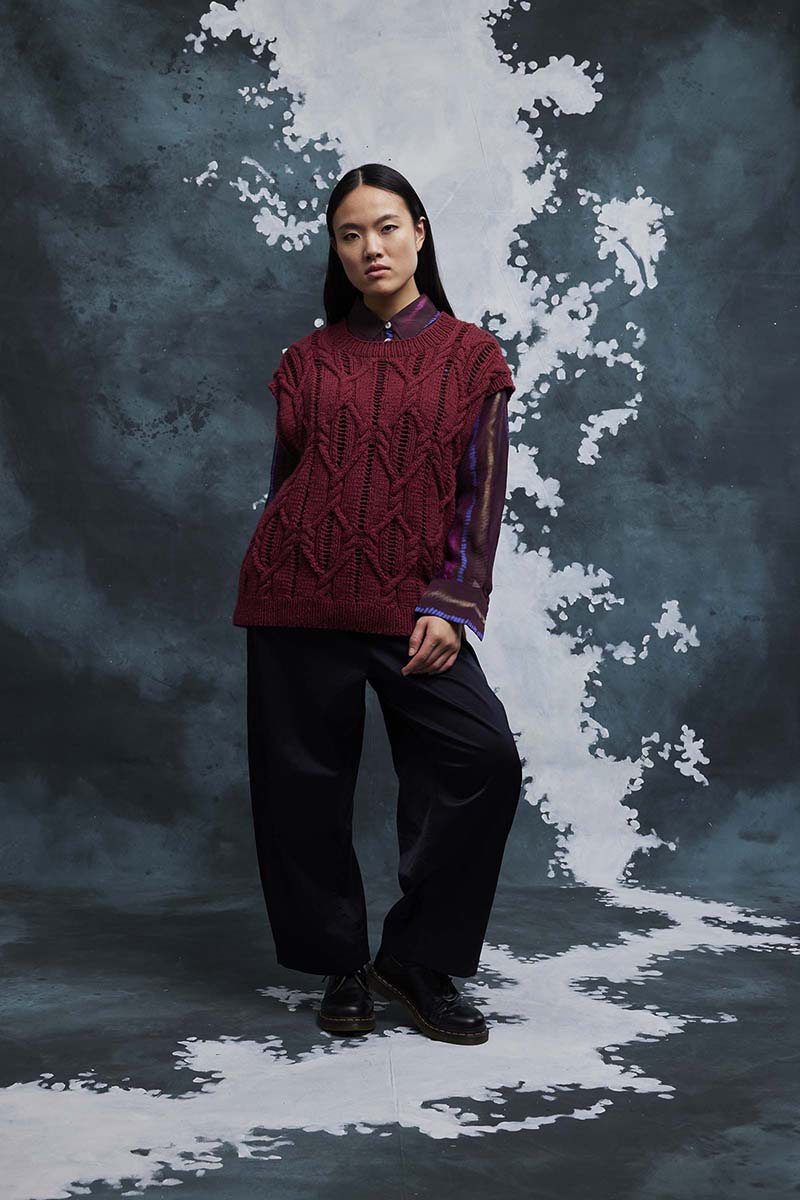 Strickset Pullunder Unisex Aus Yak Von Lang Yarns 2 Strickset Pullunder Unisex Aus Yak Von Lang Yarns – Bild 2