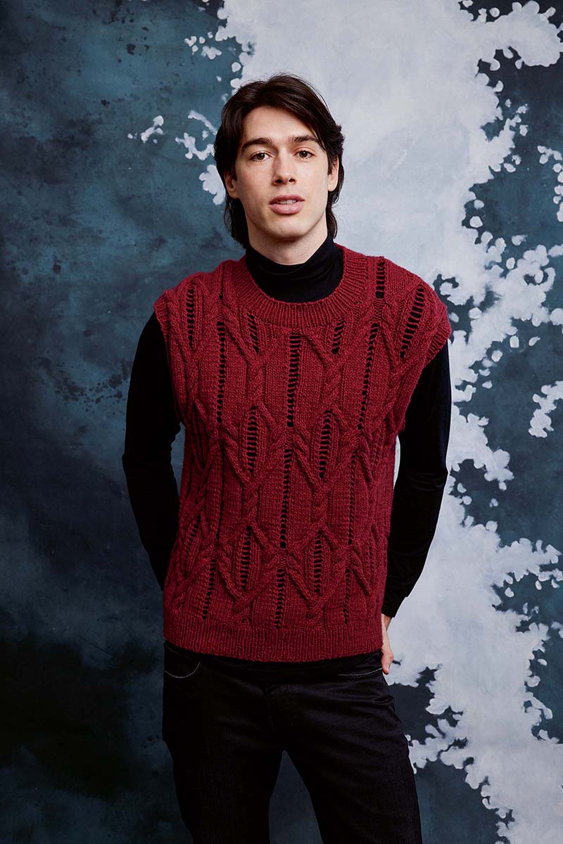 Strickset Pullunder Unisex Aus Yak Von Lang Yarns 1 Strickset Pullunder Unisex Aus Yak Von Lang Yarns