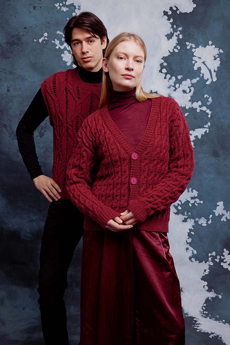 Strickset Jacke Unisex Aus Yak Von Lang Yarns 1 Strickset Jacke Unisex Aus Yak Von Lang Yarns