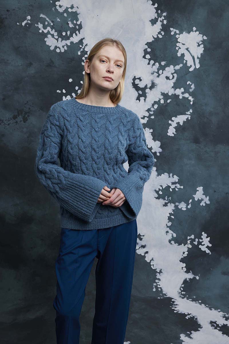 Strickset Pullover Aus Malou Light Von Lang Yarns 2 Strickset Pullover Aus Malou Light Von Lang Yarns – Bild 2