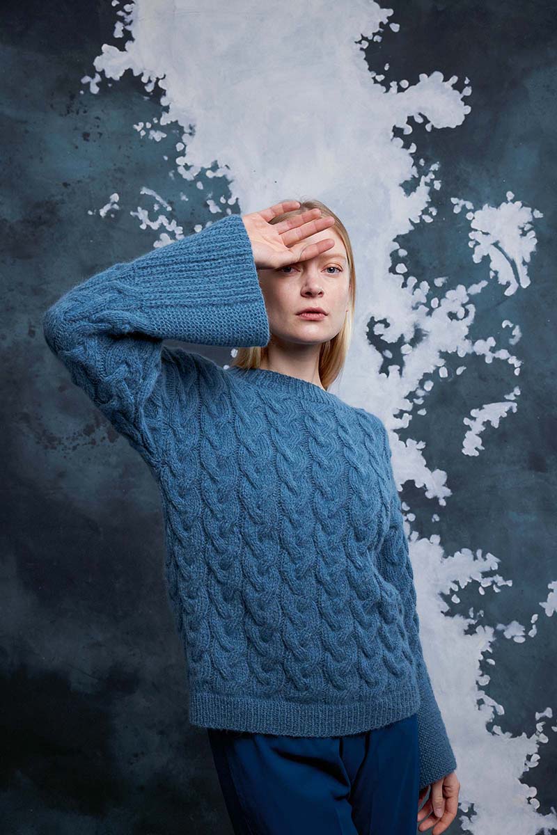 Strickset Pullover Aus Malou Light Von Lang Yarns 1 Strickset Pullover Aus Malou Light Von Lang Yarns
