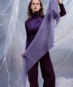 Strickset Dreiecktuch aus Mohair Luxe von Lang Yarns