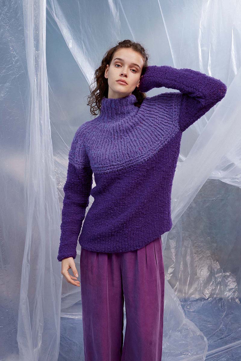 Strickset Pullover Topdown Aus Phoenix Von Lang Yarns 1 Strickset Pullover Topdown Aus Phoenix Von Lang Yarns