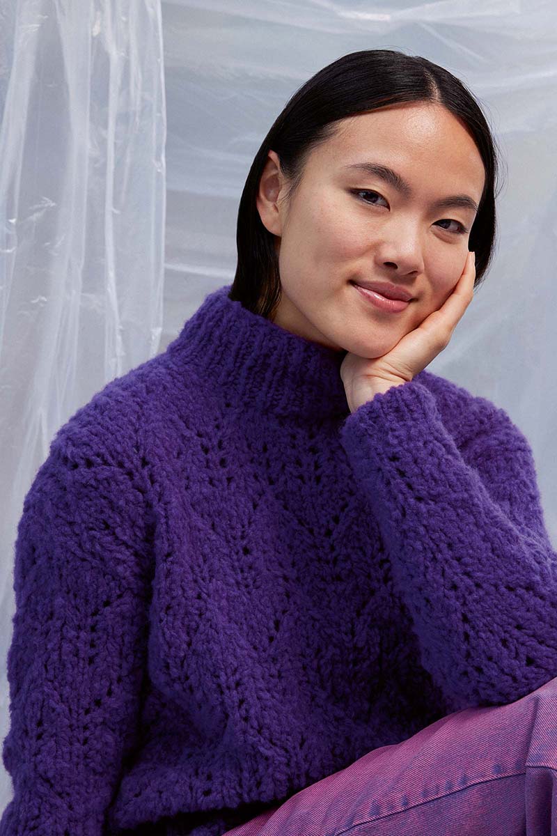 Strickset Pullover Aus Phoenix Von Lang Yarns 2 Strickset Pullover Aus Phoenix Von Lang Yarns – Bild 2