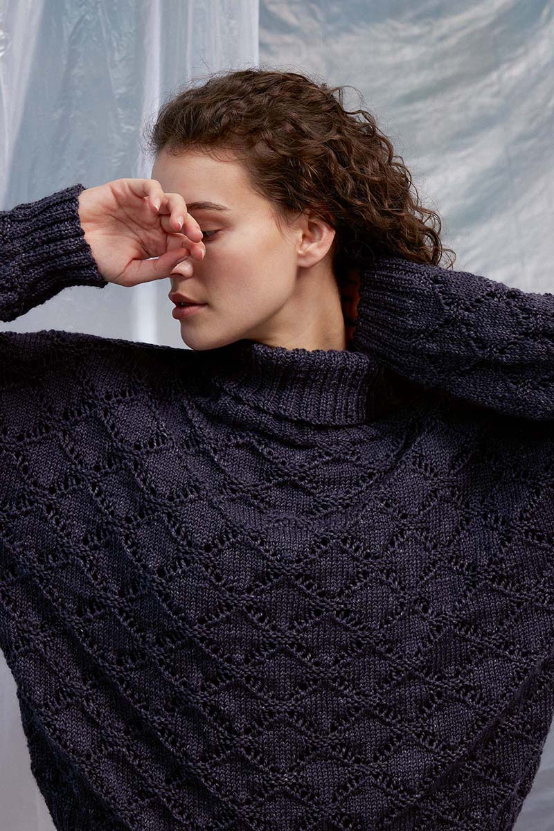 Strickset Pullover Aus Fortuna Von Lang Yarns 2 Strickset Pullover Aus Fortuna Von Lang Yarns – Bild 2