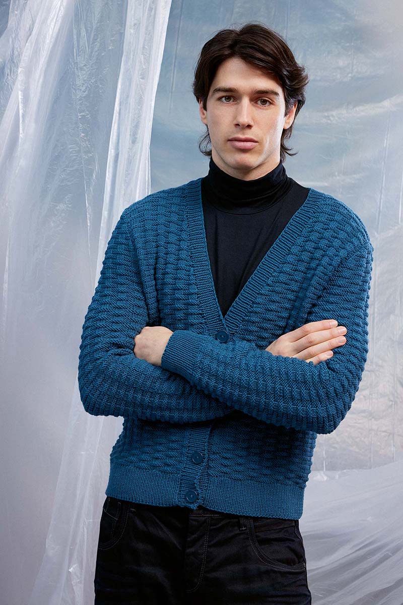 Strickset Jacke Unisex Aus Merino 120 Von Lang Yarns 1 Strickset Jacke Unisex Aus Merino 120 Von Lang Yarns