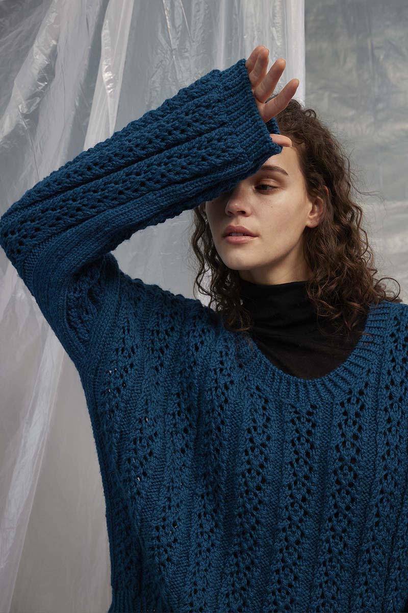 Strickset Pullover Topdown Aus Carpe Diem Von Lang Yarns 2 Strickset Pullover Topdown Aus Carpe Diem Von Lang Yarns – Bild 2
