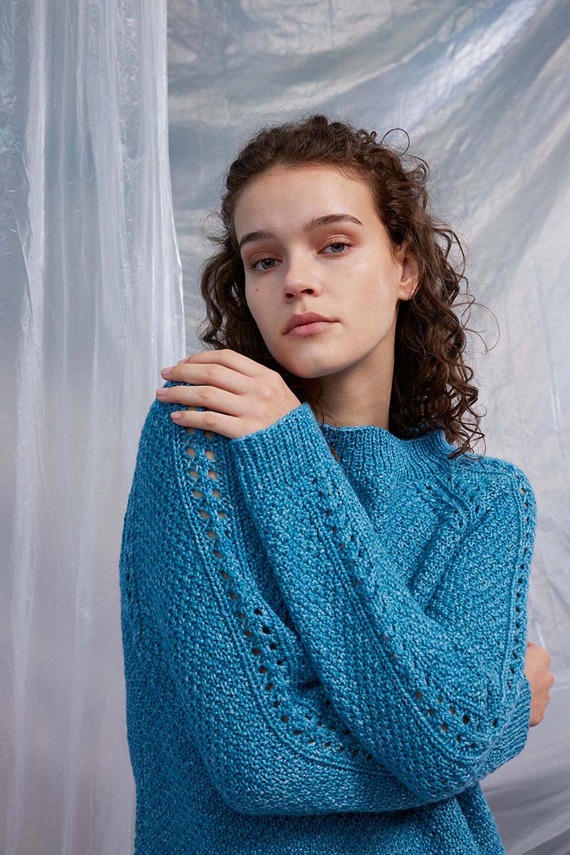 Strickset Pullover Aus Fortuna Von Lang Yarns 2 Strickset Pullover Aus Fortuna Von Lang Yarns – Bild 2