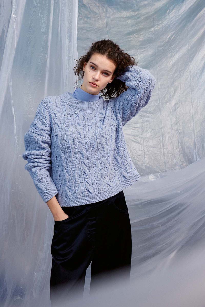 Strickset Pullover Aus Lambswool Von Lang Yarns 1 Strickset Pullover Aus Lambswool Von Lang Yarns