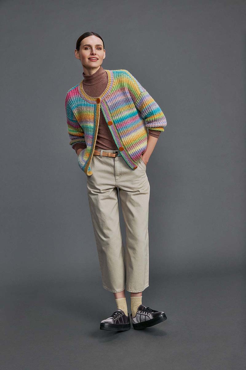 Strickset Jacke Aus Harmony Von Lang Yarns 1 Strickset Jacke Aus Harmony Von Lang Yarns